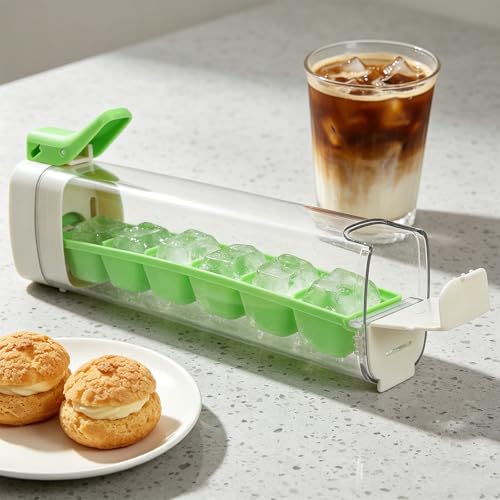 Molde de cubos de hielo con mango y bandeja miniatura 4