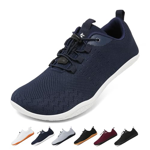 Geweo Unisex Zapatillas Barefoot Hombre Mujer Verano Zapatos Barefoot Minimalistas Transpirables Zapatillas Trail Running Fitness Con Pies Anchos Zapatillas Caminar Con Suela Zero Drop Navy Blau 42eu Geweo Unisex Zapatillas Barefoot Hombre Mujer Verano Zapatos Barefoot Minimalistas Transpirables Zapatillas Trail Running Fitness Con Pies Anchos Zapatillas Caminar Con Suela Zero Drop Navy Blau 42eu