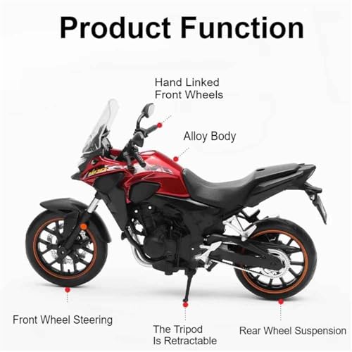 Modèles D'absorption des Chocs pour Moto CBR1000 Miniatures Stables 1:12 - 3