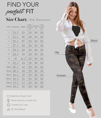 Image of Hybrid & Company Women's Stretch Denim Jeans