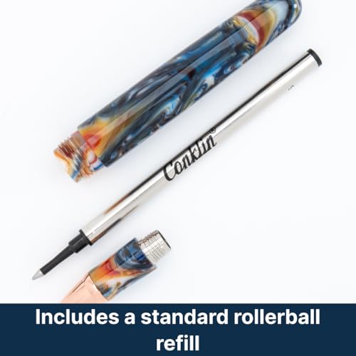 Conklin 1898 Rollerball Pen, Misto Orange | Luxury Resin Pen with Smooth Writing | Great Gift for Professionals and Pen Collectors by Conklin - Image 4