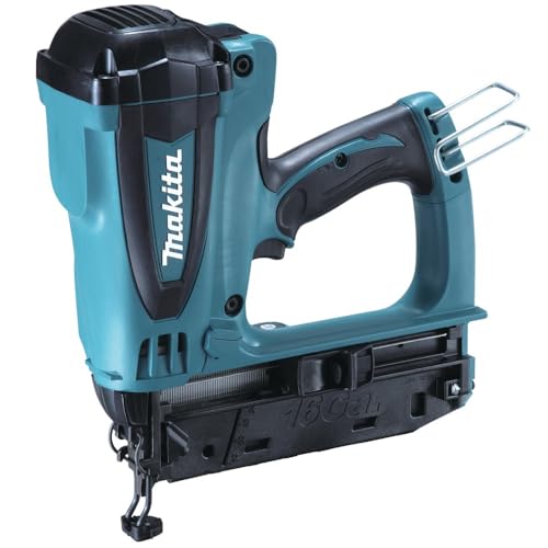 Makita GF600SE 7.2V Li-Ion Second Fix Gas Nailer Complete with 2 x 7.2V Batteries and Charger Supplied in A Carry Case