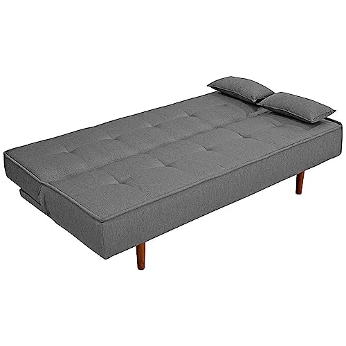 Sofá Cama Silver Linho Cinza Grafite 1,92 - Speciale Home