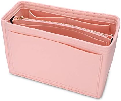 MA STRAPMA STRAP Purse Organizer with Zipper Multipurpose Felt Insert Bag Fit Speedy Neverfull Longchamp Tote