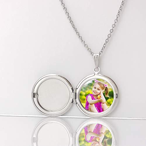 Youfeng Unicorns Gifts For Girls Love Heart Locket Necklace That Holds Pictures Enamel Locket Pendant Gifts For Women #TOP5