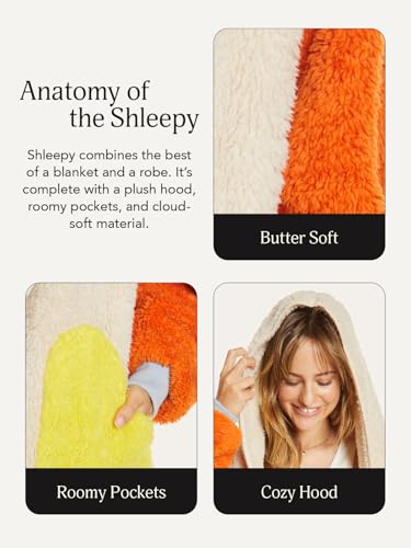 Image of UnHide Shleepy Faux Fur Robe | Lightweight, Soft Wearable Blanket, Polyester Faux Fur, Machine Washable