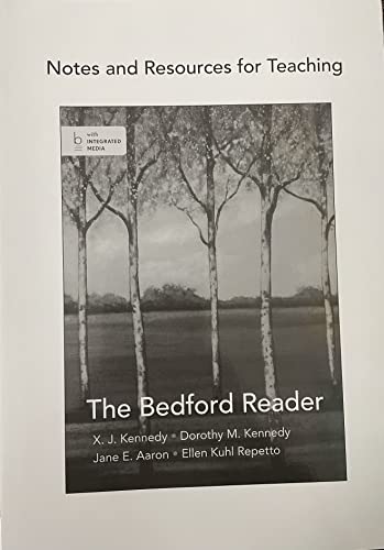 Notes and Resources for Teaching the Bedford Re... 0312472056 Book Cover
