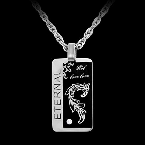 Image of Nakabh Premium Personality Stainless Steel Chain Pendant Locket