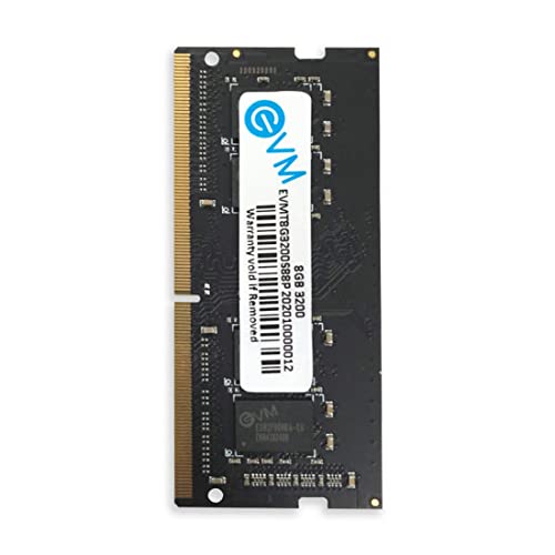 Image of EVM 8GB DDR4 Laptop RAM 3200MHz - Unleash Your System's Full Potential - Perfect for Gamers, Office Work, and More - 10 Years Warranty (EVMT8G3200S88P)