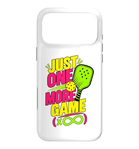 Just One More Game Pickleball �ʔ������p �X�}�z�P�[�X iPhone 17 Pro Max �p