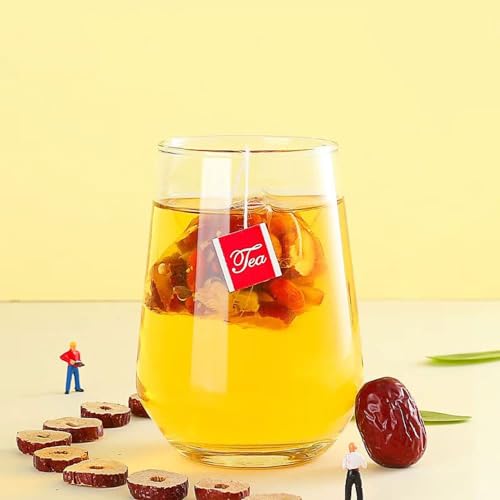 Longan Red Date Rose Goji Flower Tea Combination 8.8 oz/250g (50 small bags) fruit tea, ladies' tea beverage Flower and fruit tea cold and hot tea bag 玫瑰枸杞花茶