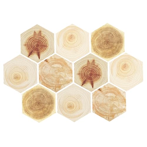 HIAKDOFT 10 Piezas Adhesivos Antideslizantes para el Suelo Pegatinas de baño Piso Bath Etiquetas Adhesivas Pegatina Antideslizante Etiqueta de la Pared de de polivinilo