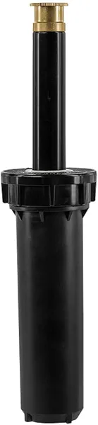 Orbit 80312 4-inch Professional Pressure-Regulating Pop-Up Spray Head Sprinkler with 15-Foot Brass Nozzle, Full Spray