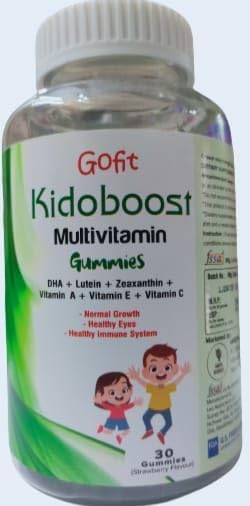 AMRITA NUTRILIFE KIDOBOOST PACK_2, MULTIVITAMIN, EYECARE GUMMIES WITH DHA I GOODNESS OF VITAMIN C, VITAMIN D, VITAMIN E, DHA, LUTEIN, ZEAXANTHIN,ASTAXANTHIN AND VITAMIN A
