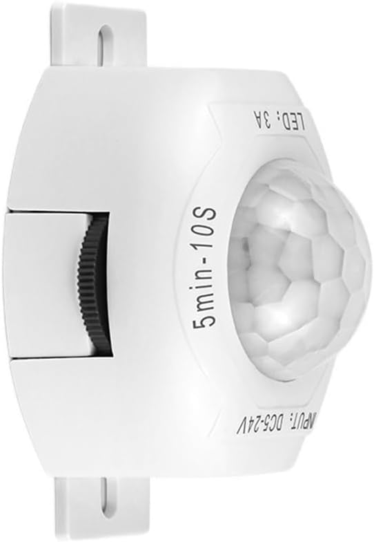 1pcs DC5V 12V 24V LED PIR Infrared Detector IR Induction Motion Sensor Switch Adjustable Time Delay Sensor Light Switch