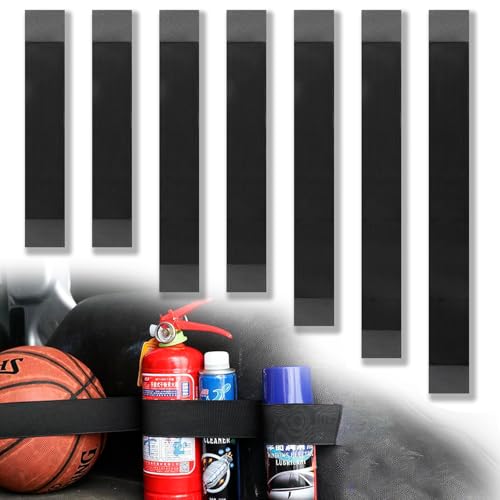 KAHOUI 7 Piezas Organizador Maletero Coche Correas, Organizador Coche Correas de Almacenamiento, Organizador Coche Maletero Correas para Equipaje Seguro y Escombros(21cm, 40cm, 51cm, 61cm, 79cm)