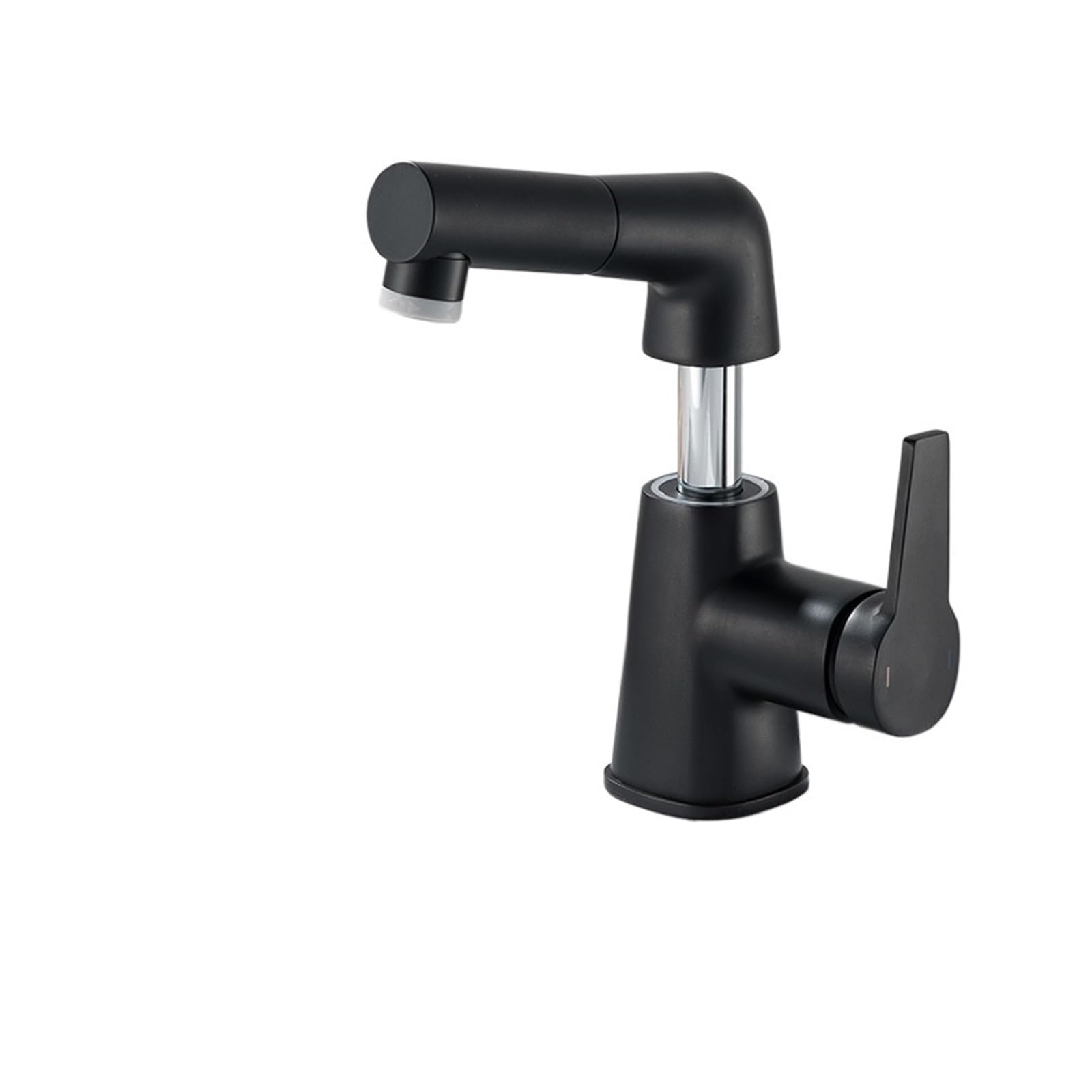 Grifo extraíble de cobre de alta pureza con acabado BlackB y agua fría y caliente
