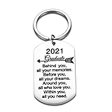 2021 Keychain Graduation Gifts For Him Her Graduation Student Keyring