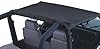 RAMPAGE PRODUCTS Rampage California Brief Soft Top | Vinyl, Black | 90601 | Fits 1976 - 1983 Jeep CJ5 #1