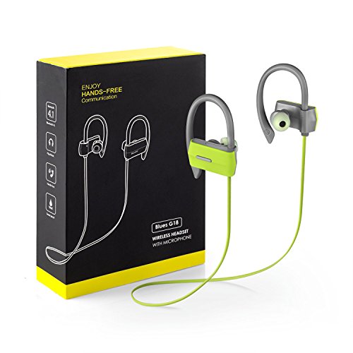 Bluetooth V4.0 Headphones Wireless Earbuds for Sports Workouts & Running, Up to 8 Hours of Music wit - //coolthings.us
