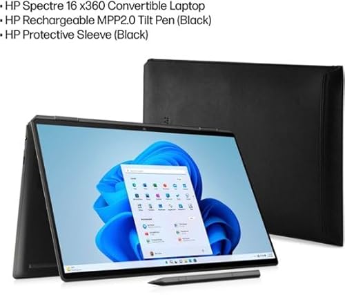 HP - Spectre 2 em 1 | Tela: tela sensível ao toque 3K + de 16 polegadas | Processador: Intel Evo Cor