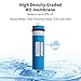 Huining 400GPD RO Membrane 3012-400 Residential Reverse Osmosis Membrane Water Filter Cartrige Replacement for Home Drinking Water Filtration System Household Under Sink Water Purifier