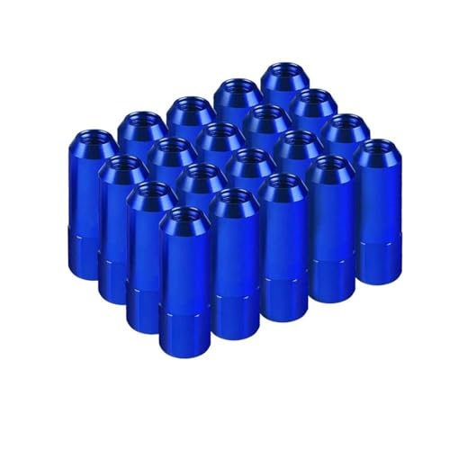Tuercas carreras M12x1.25 con tornillo de neumático de 60mm para máxima estabilidad en pista