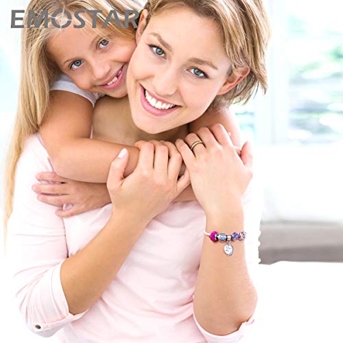 Autism Awareness Charm for European DIY Bracelet, 925 Sterling Silver Puzzle Piece Enamel Charms, Live Love Laugh Charms, I Love You Dangle, Love Letter and Ribbon Bow Beads, for Family/Couple/Friend 5