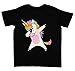 Taponando Unicornio Camisa Cadera Salto Salto Actitud Chicos Chicas Unisexo Negro Camiseta Unisex T-Shirt Kids