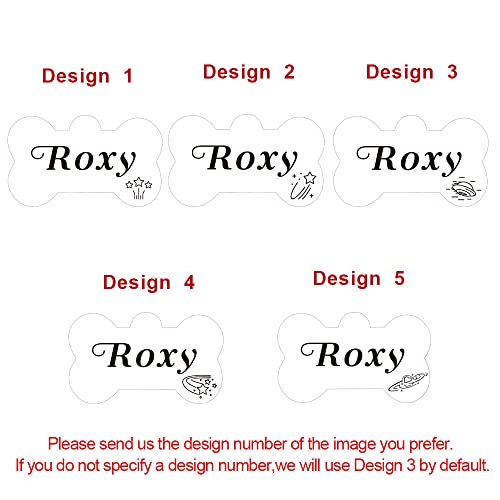 Dog Tag Personalized Id Tags For Dogs Cats Pets Tag Custom Collar Engraved Stainless Steel Funny Name Tag For Dog Cat Puppy Pet Kitty 2 Sizes S/L #TOP1