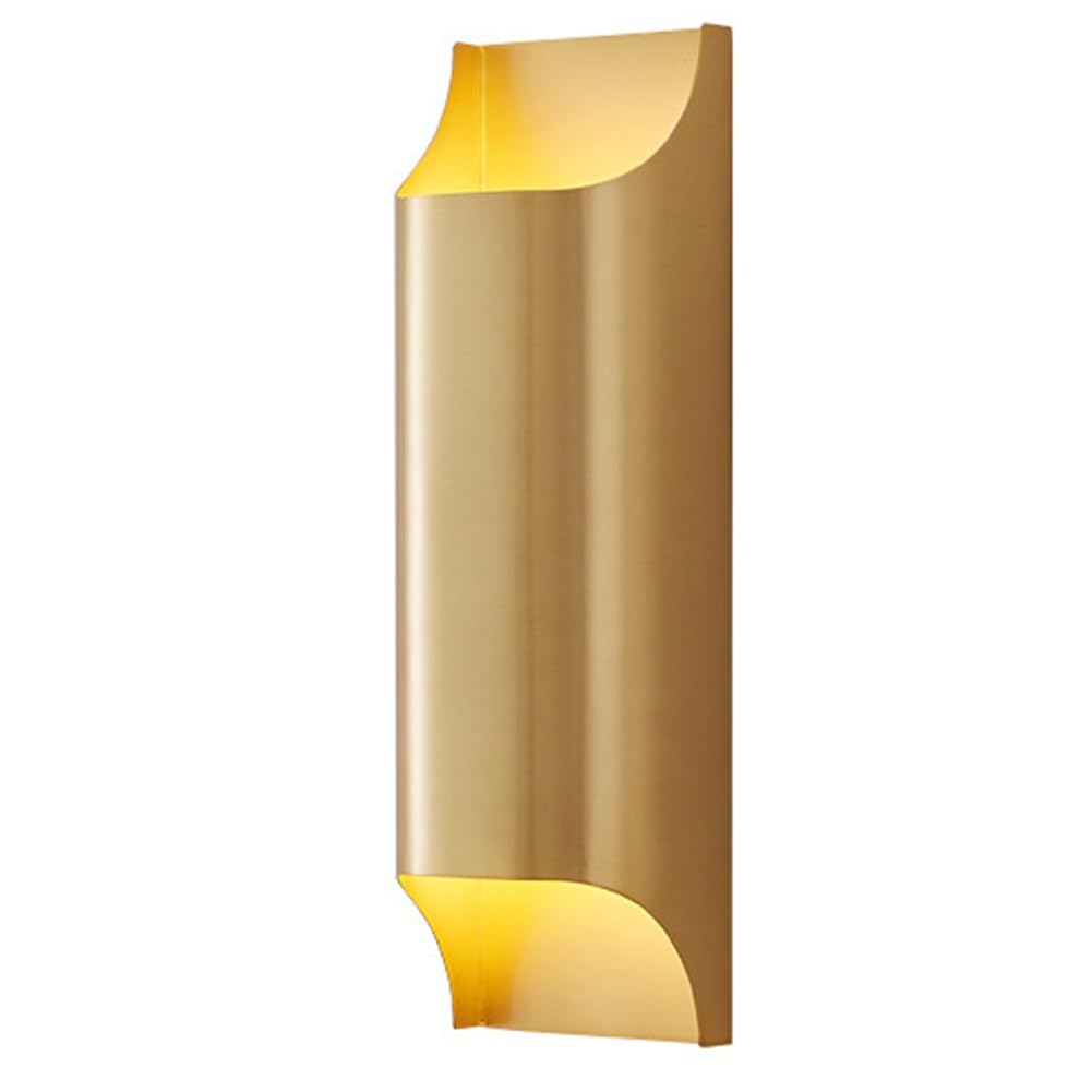 Mid Century Bathroom Vanity Wall Sconce All Bronze Dimmable Modern Creative Design Wall Lamp Hardwired Wall Mount Light Fixture for Dining Room, Living Room, Restaurant, Porch, Bedroom ( Color : B )