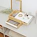 Umbra Stowit Jewelry Box - Modern Keepsake Storage Organizer with Hidden Compartment Drawers for Ring, Bracelet, Watch, Necklace, Earrings, and Accessories, White/Natural