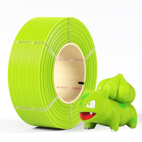 NextShapes PETG Filament Refill Apple Green, 1kg for Reusable Spool