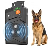 Antiladridos para Perros - Ahuyentador de Perros Ultrasonidos Recargable, Detener Ladridos en Interiores y Exteriores
