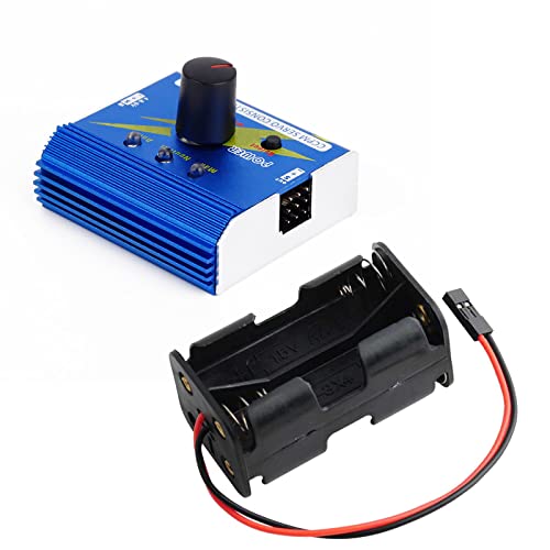 Testeur servo numérique 3CH résout les pannes ESC de voiture et hélicoptère avec étui AA