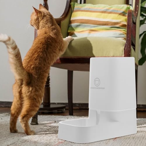 Fuente automática de agua para mascotas GALPADA blanca miniatura 7