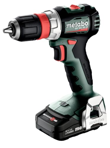 metabo Akku-Bohrschrauber BS 18 L BL Q, 18 V Brushless Schrauber Set