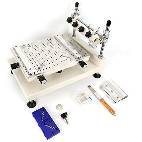 DDYOOK 3040 Solder Paste Printer - SMT Screen PCB Stencil Printer with Adjustable Height for Packaging & Advertising Printing - 11.81 * 15.75in USA Stock Cover
