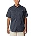 Columbia Silver Ridge Lite Plaid à manches courtes pour homme, bleu marine/quadrillage silencieux, taille M