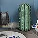 Kikkerland Cactus Headrest – Plush Plant Pillow for Home or Office Decor – Airplane & Travel Essentials Gift