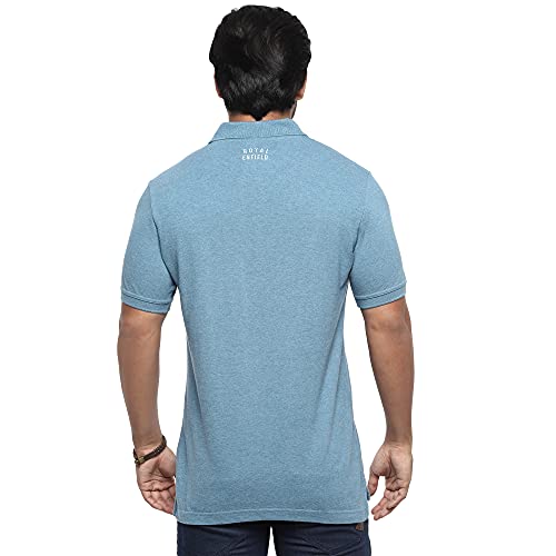 Image of Royal Enfield Colourful Himalayan Crew T-Shirt Blue L