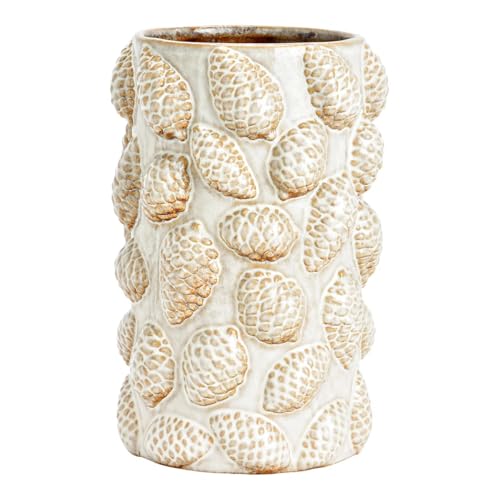Vase Pomme de pin en Porcelaine 16 x 25 cm