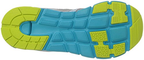 Tsukihoshi Girl's Dash Sneaker, Silver/Light Blue, 2 M Us Little Kid #TOP3