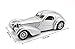 Bburago Bugatti Atlantic Diecast Model Car (1:24 Scale), Silver