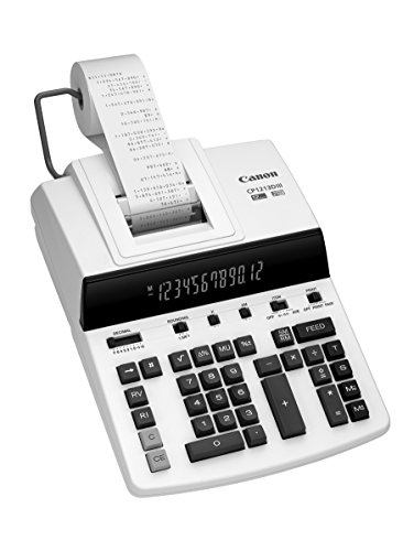 Canon Office Products Cp1213Diii Desktop Printing Calculator, White, 6" X 11" X 17" #TOP1