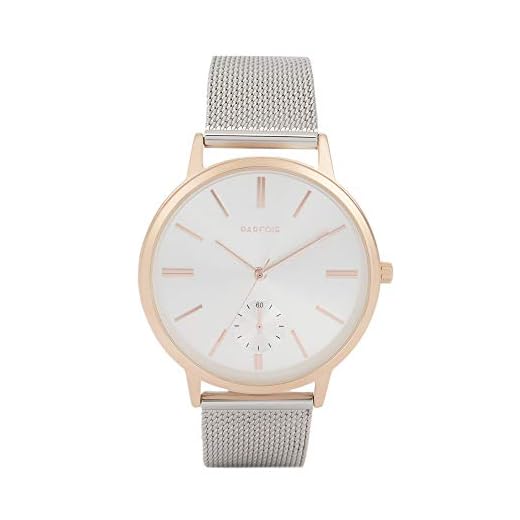 Parfois - Reloj De Pulsera Correa Malla Metálica - Mujeres - Tallas Única - Plateado
