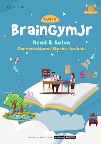 BrainGymJr : Read and Solve (9-10 years) - V: Comprehension based short stories in English. (BrainGymJr : Solve & Learn Math, English & Real World Skills.)