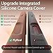 FlyReal Magnetic for iPhone 16 Pro Case, Compatible with MagSafe, (Integrated Silicone Camera Control Button) (Camera Protection) + Screen Protectors, Microfiber Lining Case 6.3