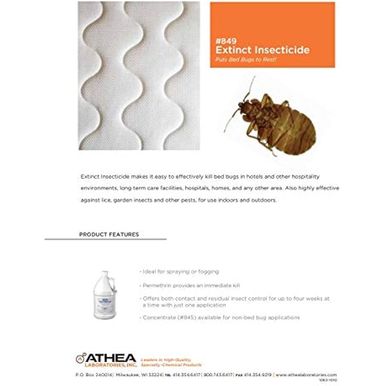 Total Solutions Extinct Insecticide (1 Gallon) - Permethrin Insecticide for Indoor & Outdoor Use
