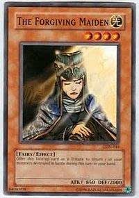 Yu-Gi-Oh! Card - The Forgiving Maiden (LON-044) - 1st Edition Common - Labyrinth Of Nightmare - View #9